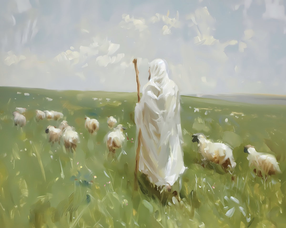 He Leadeth My Soul (Premium Print Paper)