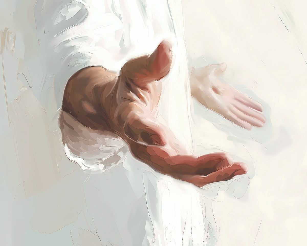 His Grace Is Sufficient gallery-wrapped artwork