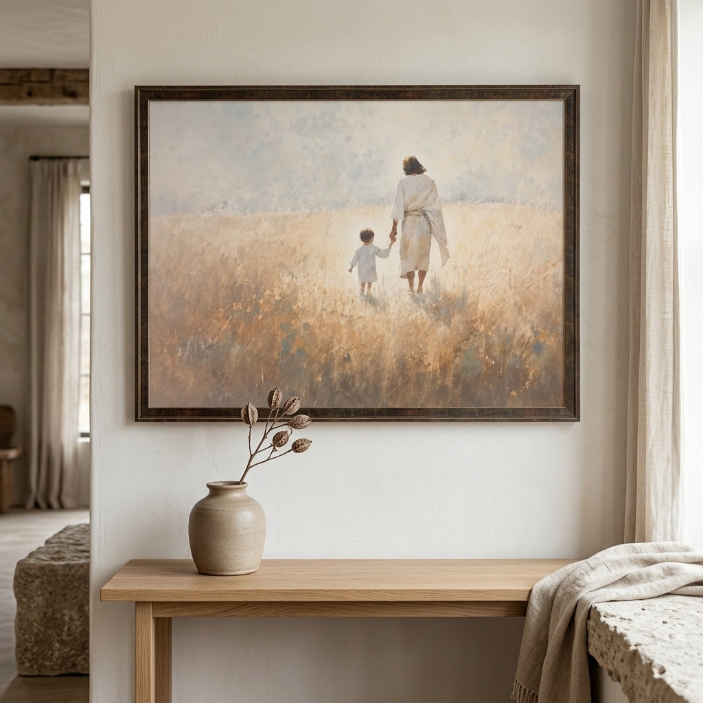 Walk Beside Me gallery-wrapped artwork