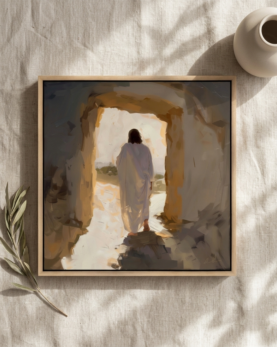 He Is Risen gallery-wrapped artwork