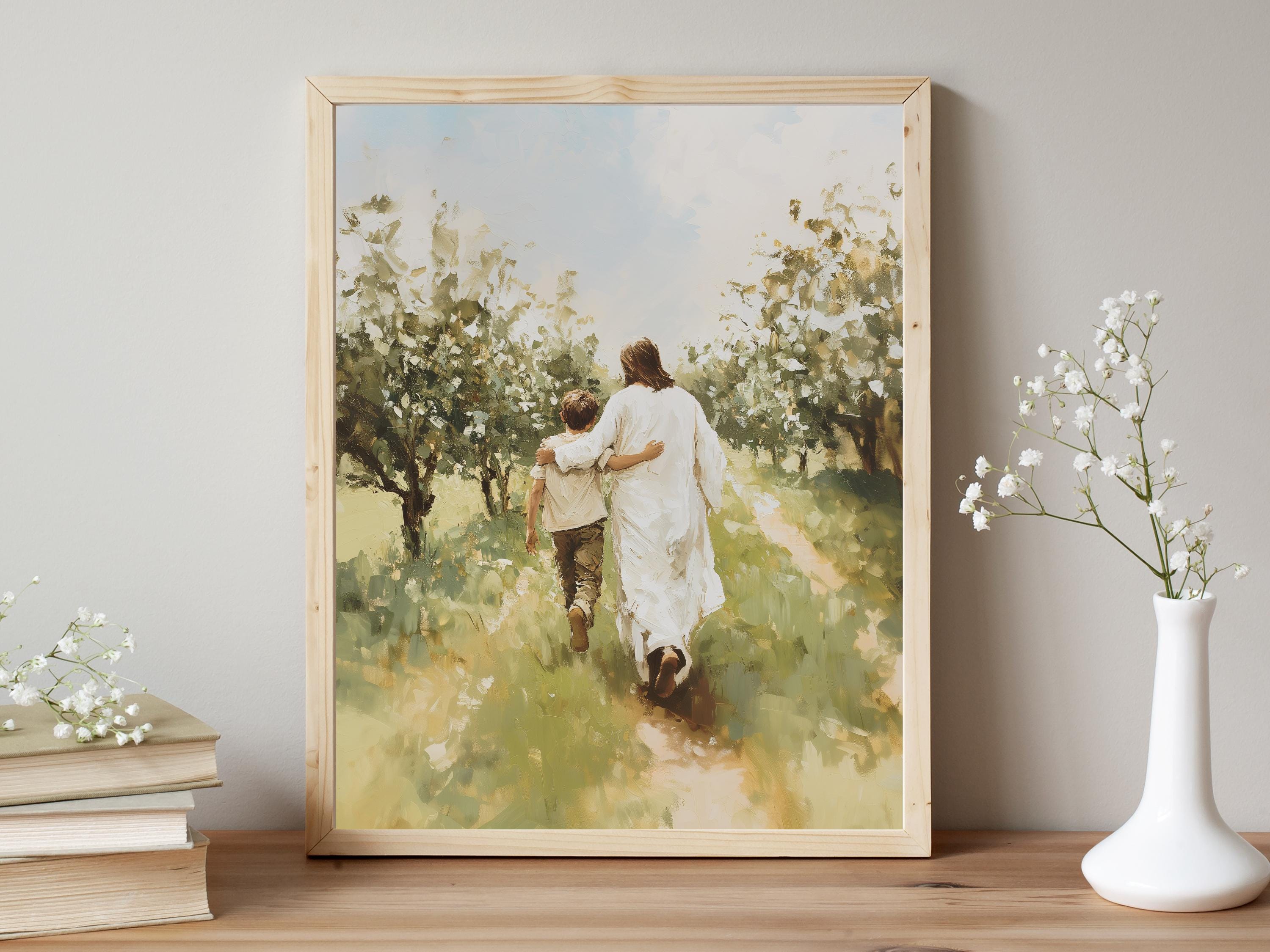 Faithful Friend | Portrait | Premium Digital Download  | Faith-Inspired Art