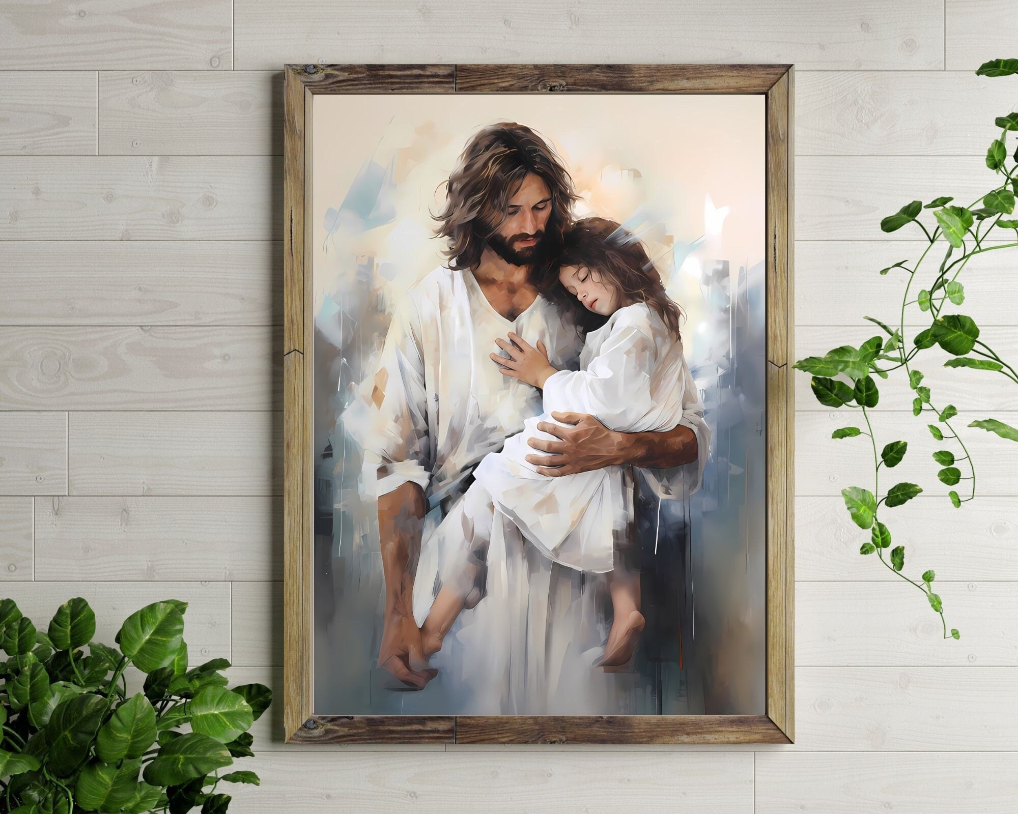 I Feel My Savior's Love | Premium Digital Download | Faith-Inspired Art