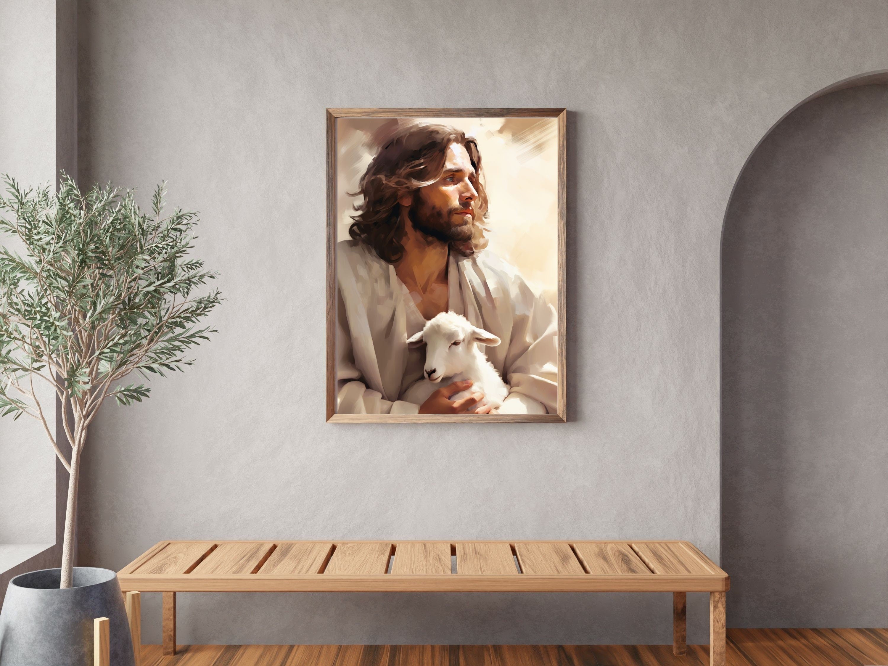 The Good Shepherd | Premium Digital Download | Faith-Inspired Art