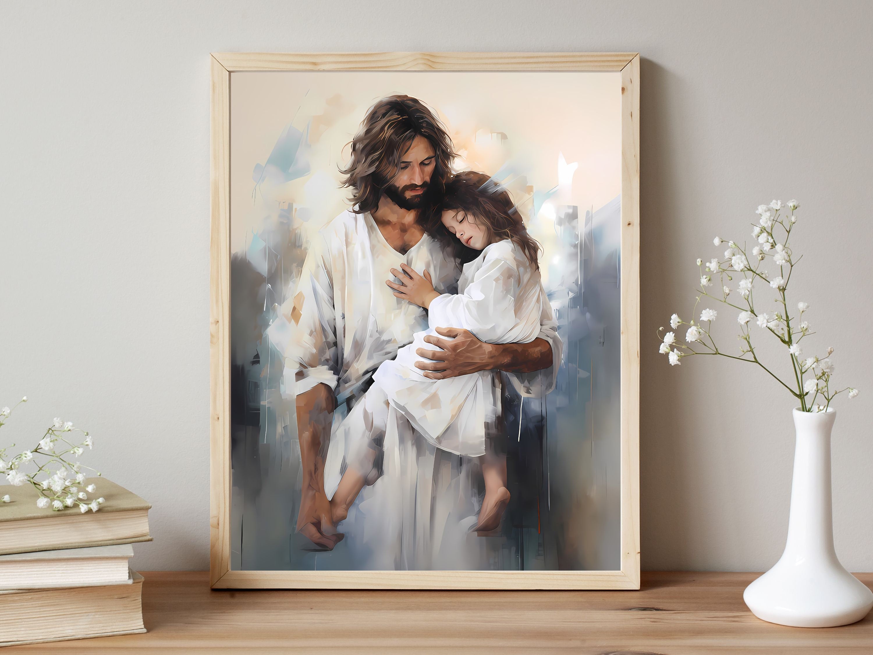 I Feel My Savior's Love | Premium Digital Download | Faith-Inspired Art