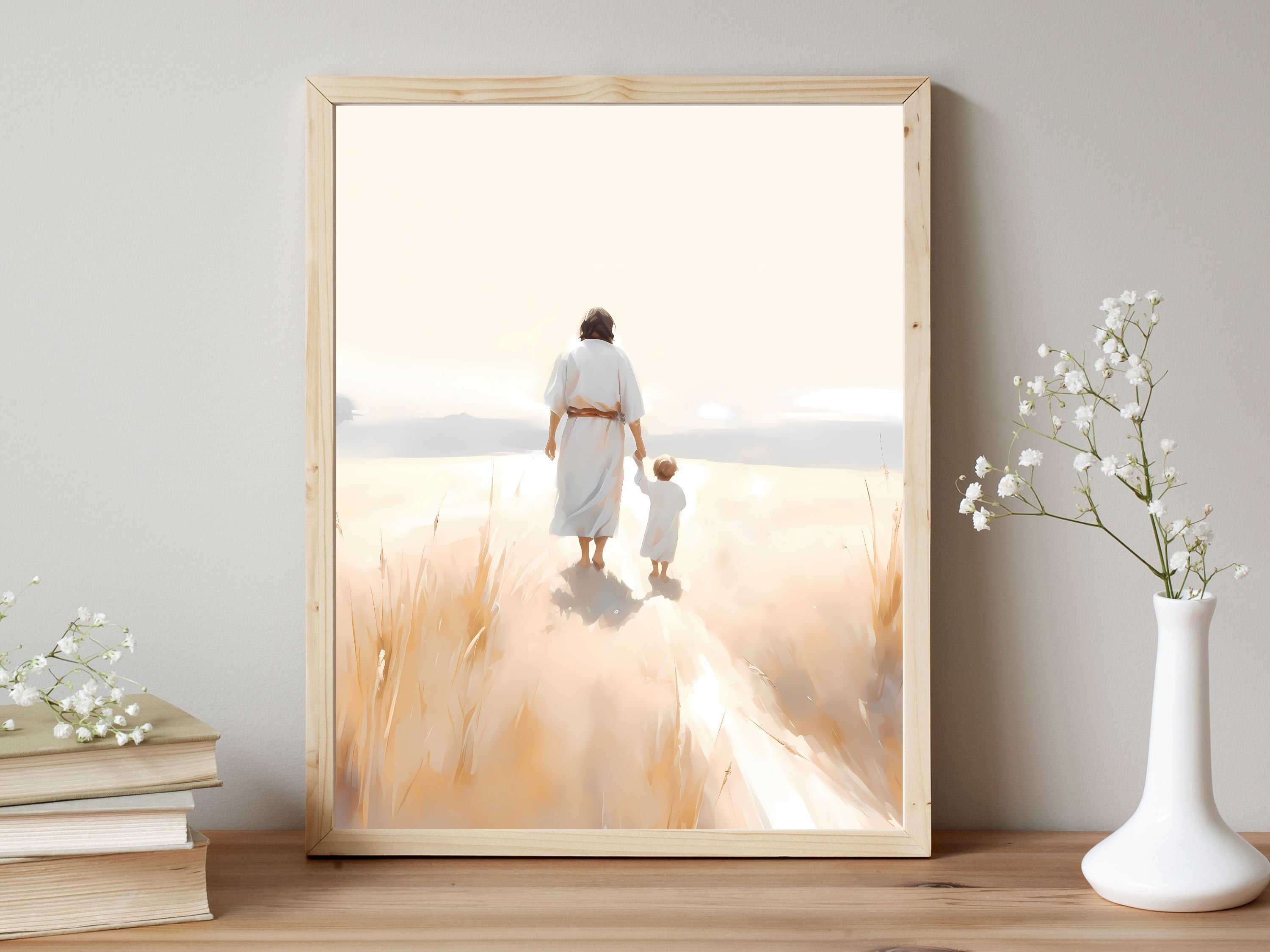 Walk Beside Me | Premium Digital Download | Faith-Inspired Art