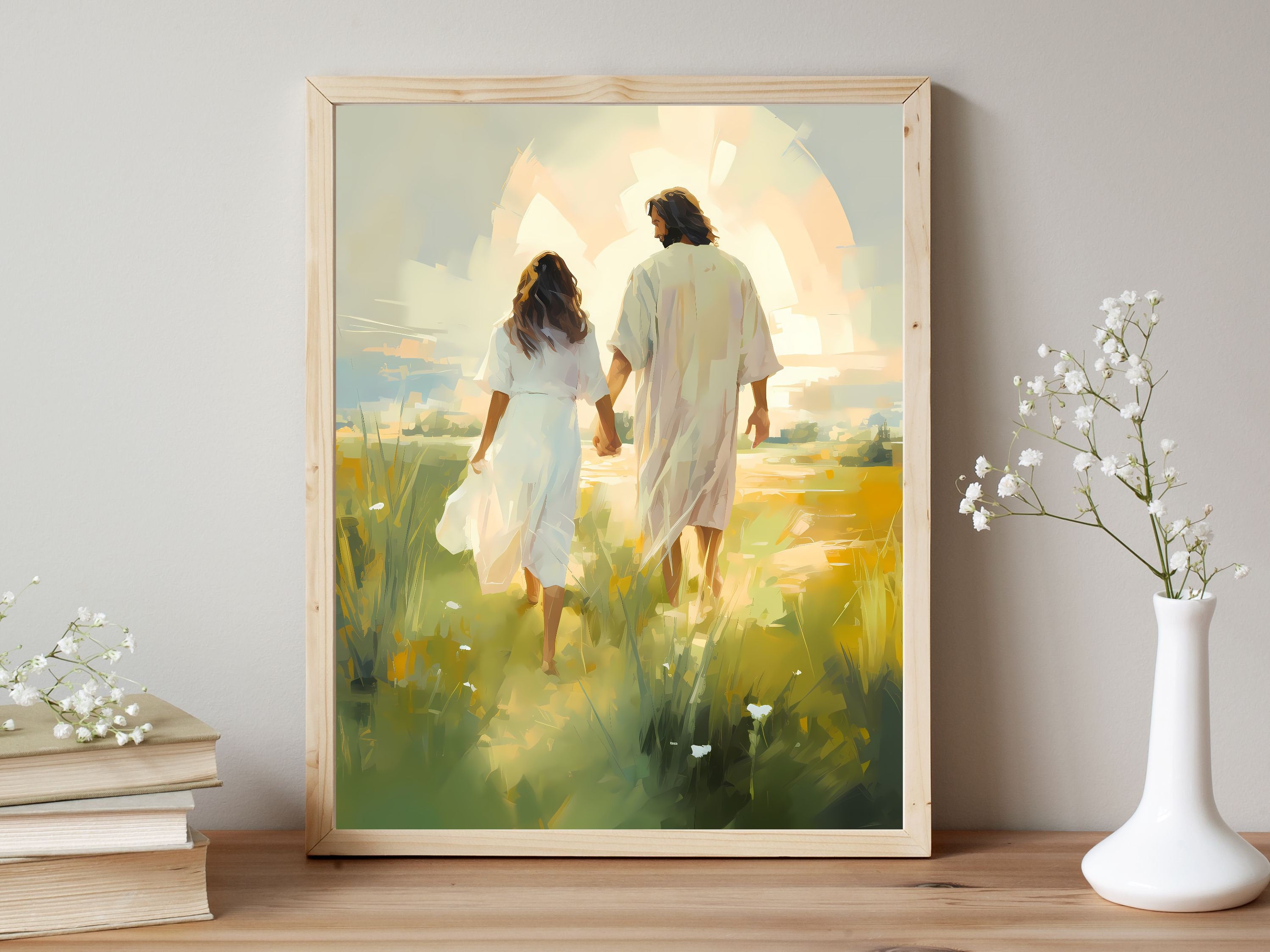 Lord I Would Follow Thee | Premium Digital Download | Faith-Inspired Art