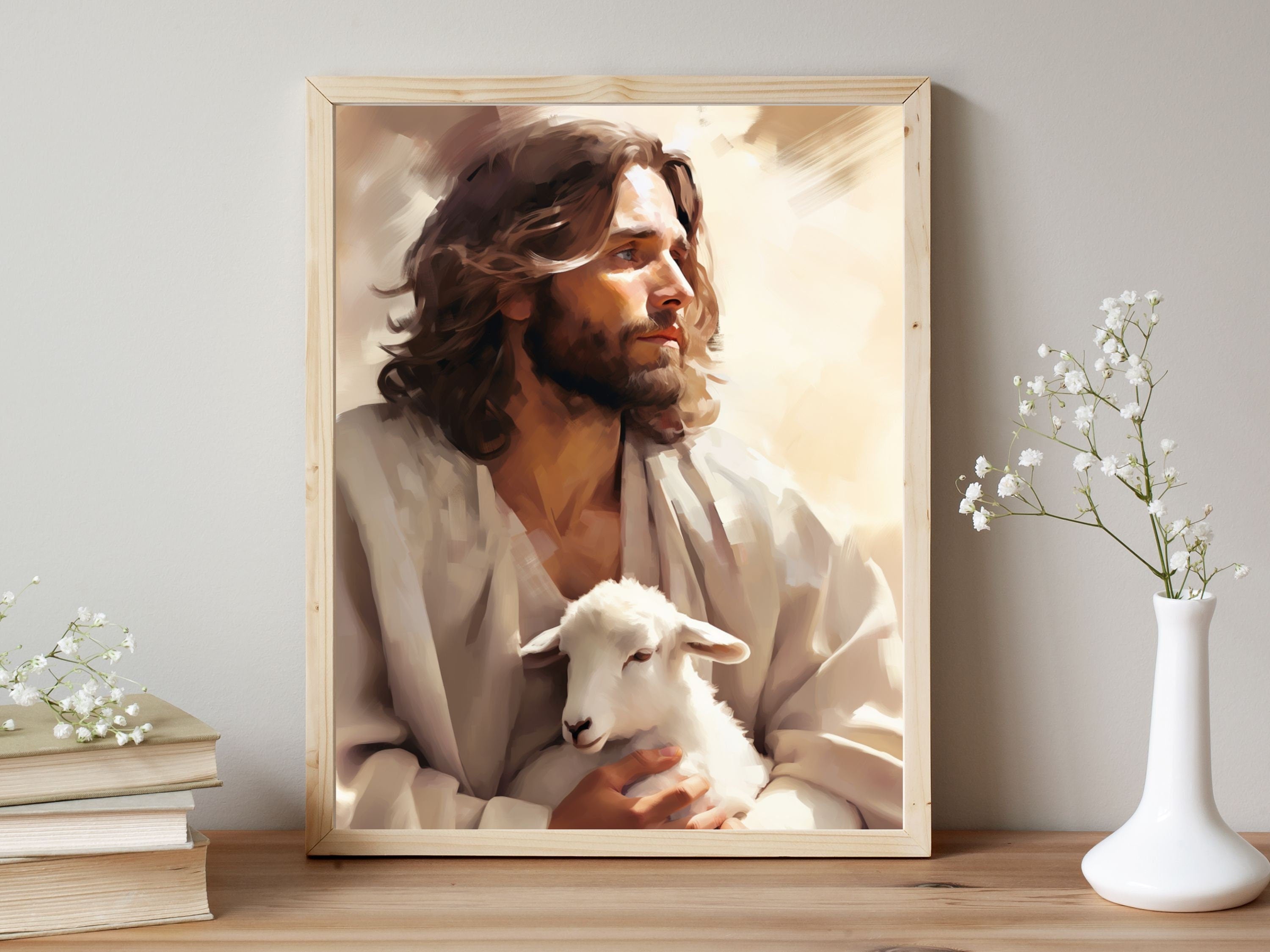 The Good Shepherd | Premium Digital Download | Faith-Inspired Art