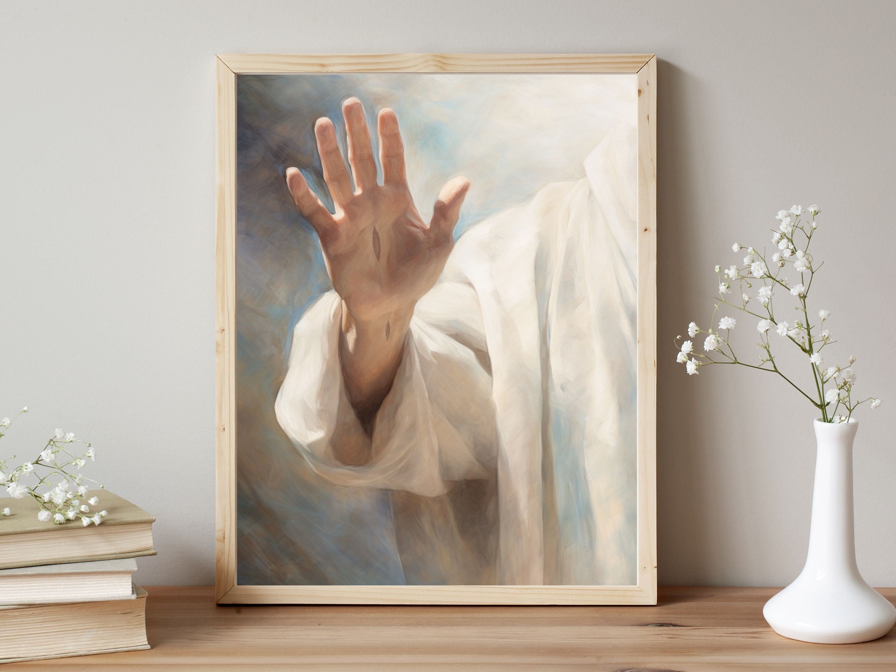 Engraved on His Hands | Premium Digital Download | Faith-Inspired Art