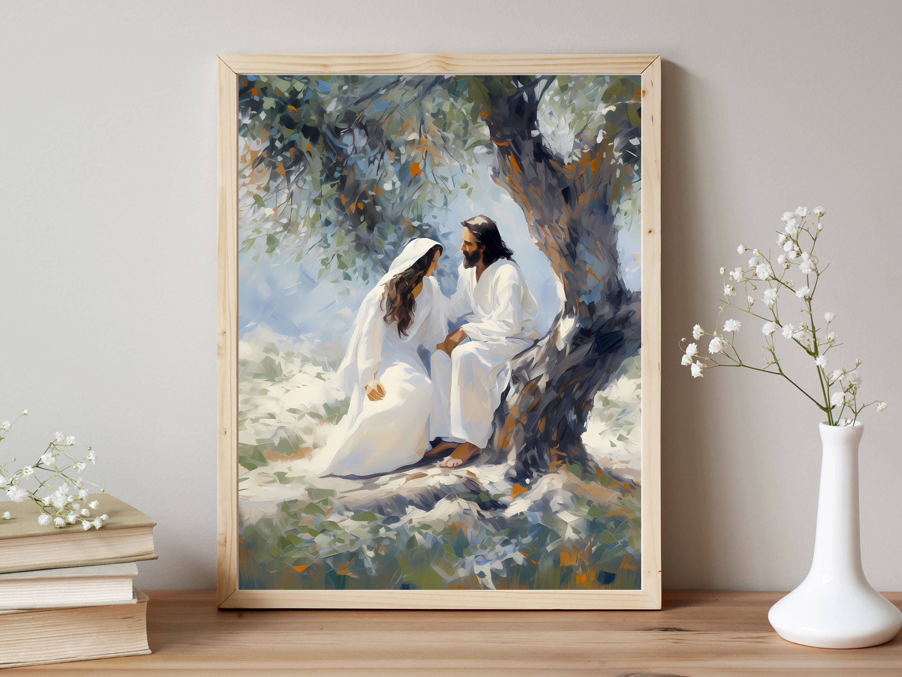 Abide With Me | Premium Digital Download | Faith-Inspired Art