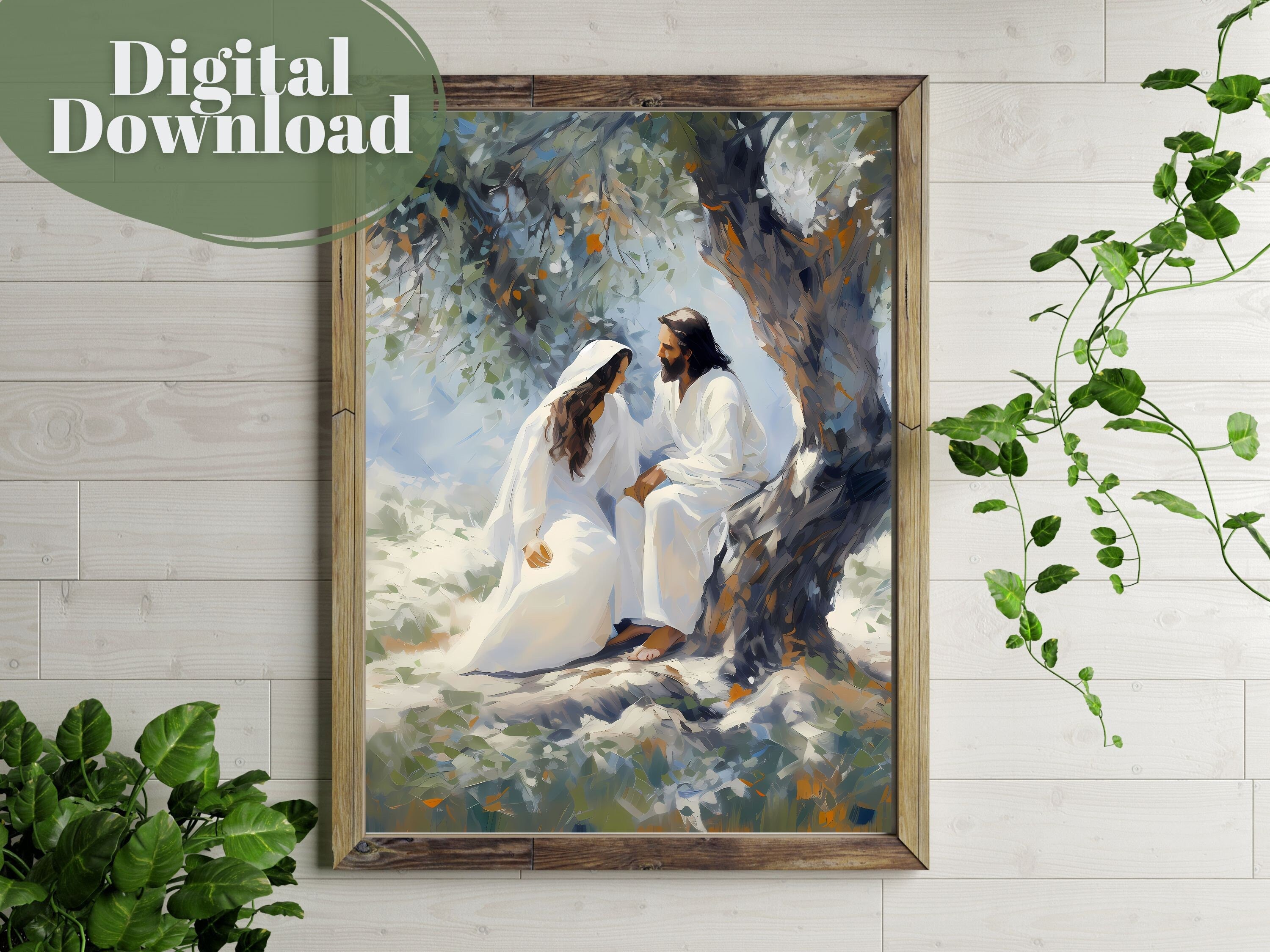 Abide With Me | Premium Digital Download | Faith-Inspired Art