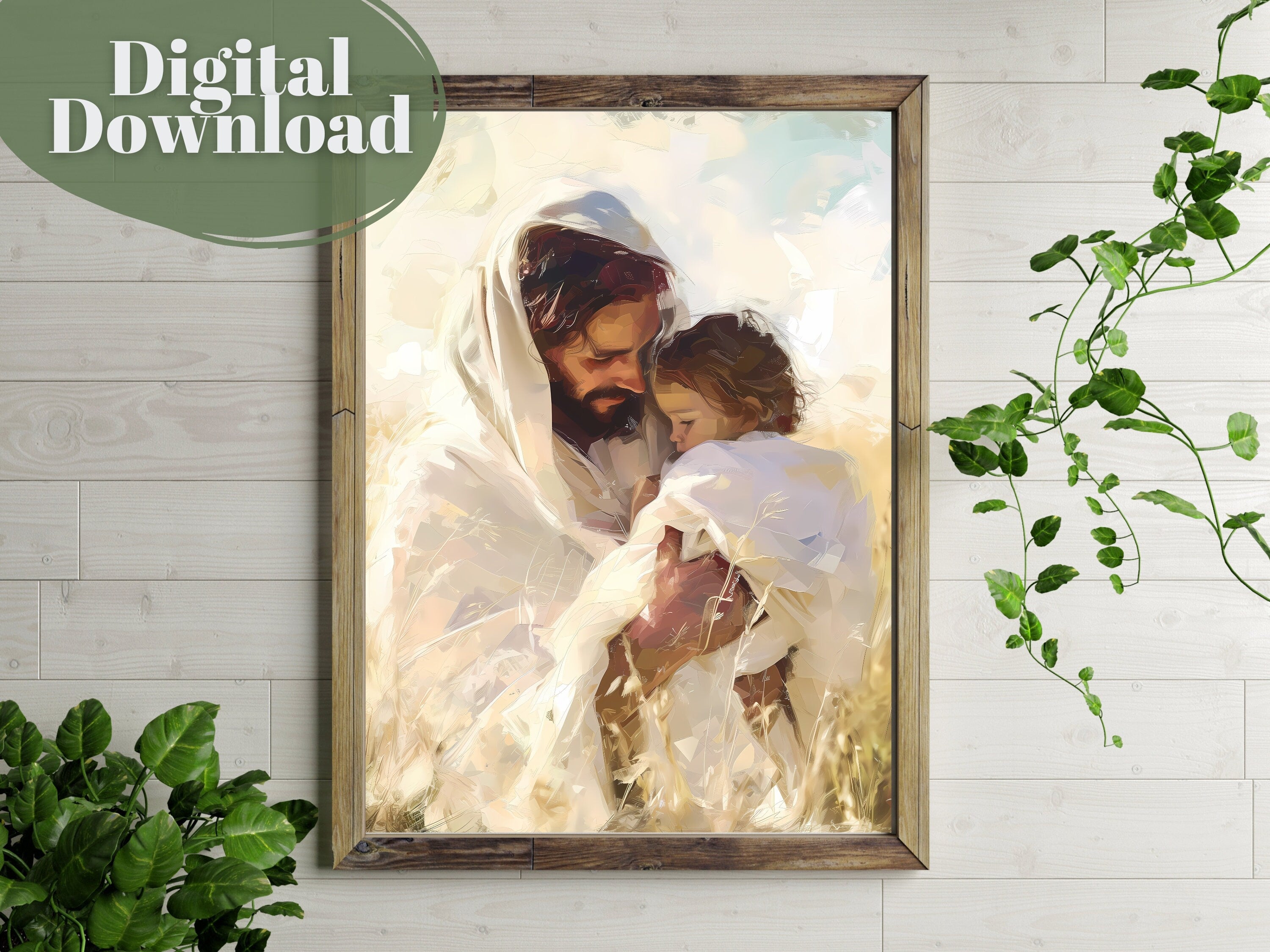 Become as a Little Child | Premium Digital Download | Faith-Inspired Art