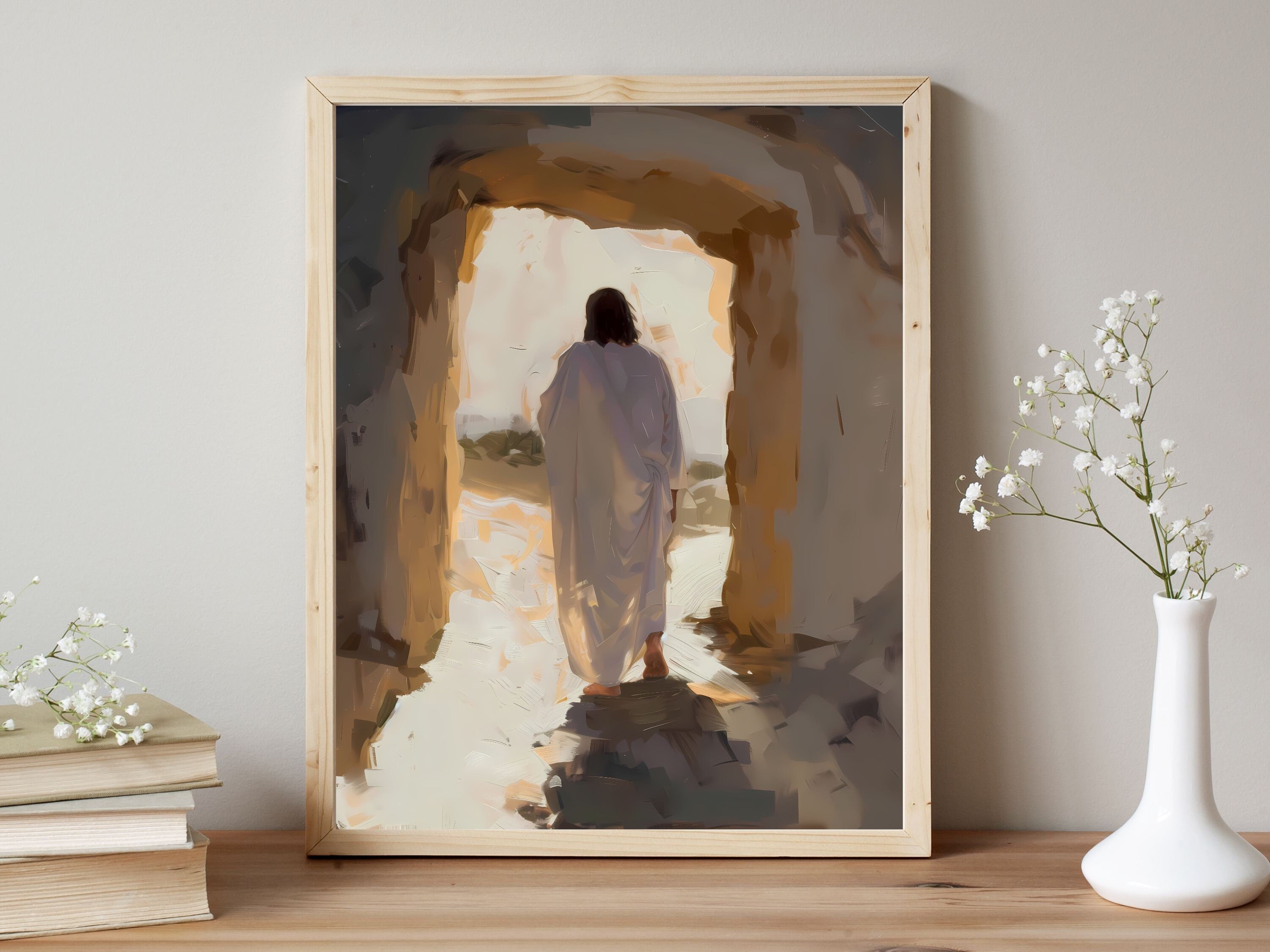 He Is Risen | Premium Digital Download | Faith-Inspired Art