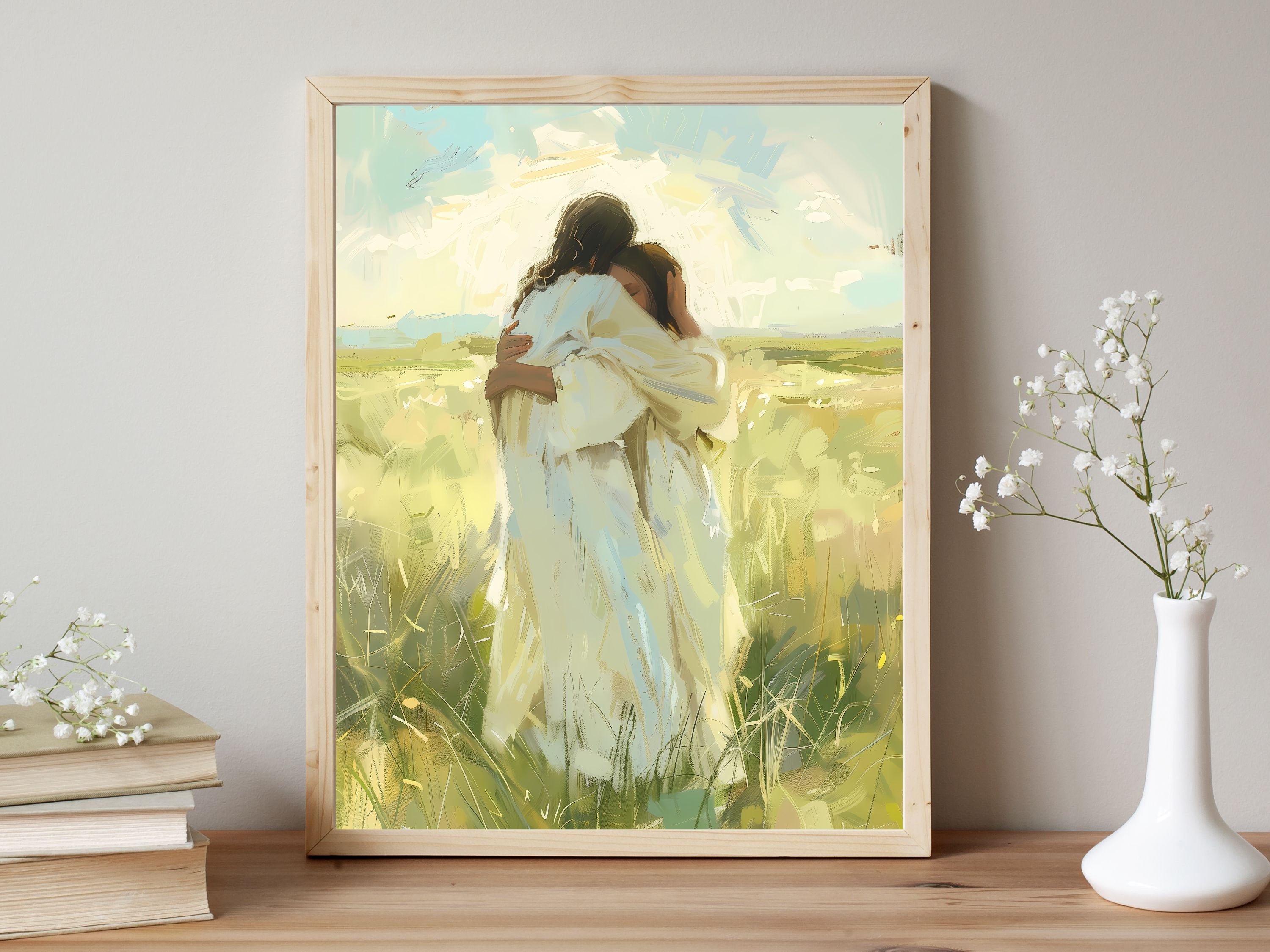 Held by Christ | Premium Digital Download | Faith-Inspired Art